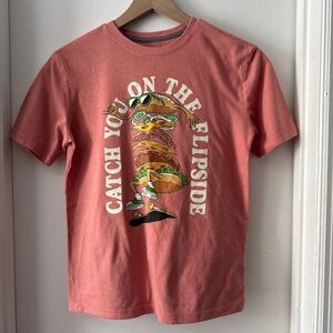 boys cheeseburger graphic t-shirt